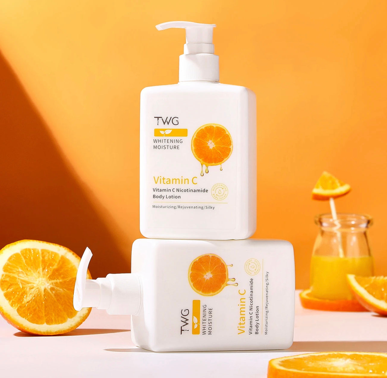 Lait de corps clarifiant vitamine c