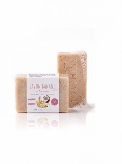 Savon banane au lait de coco 160g