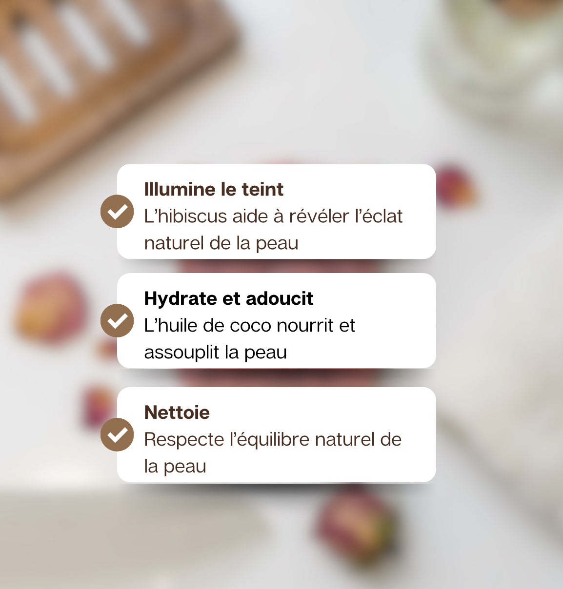 Savon coco hibiscus 120g