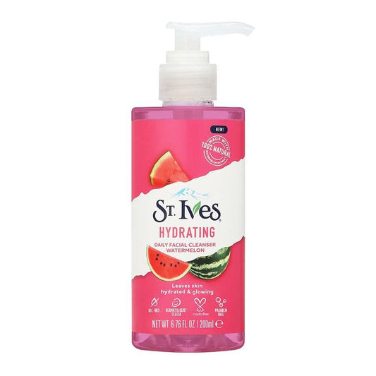St Ives Nettoyant hydratant pour le visage à la pastèque ( 200 ml )