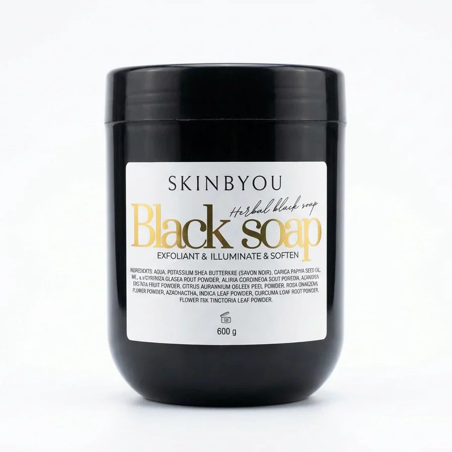 Savon noir aux plantes 600g