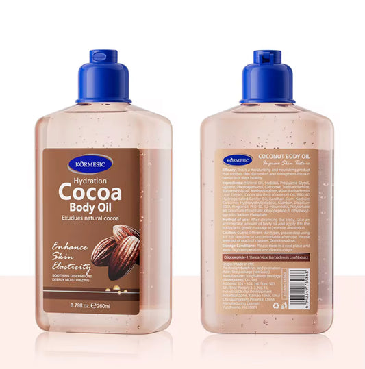 Huile hydratante Glow cacao 200 ml