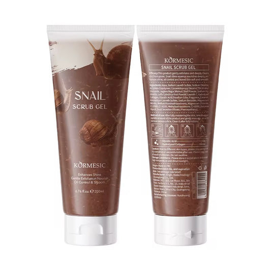 Gommage visage bave d’escargot 200 ml