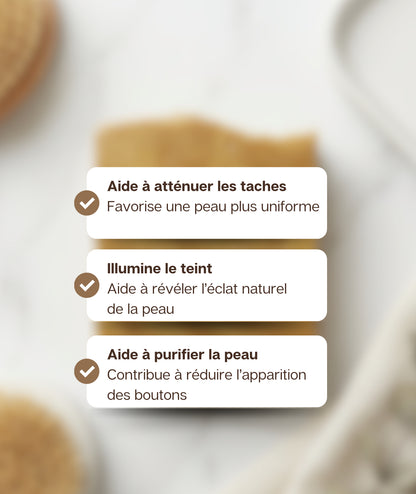 Savon curcuma à l’huile essentielle d’orange 150g