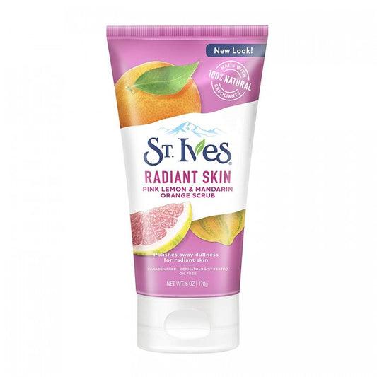 St Ives Éclat Vitaminé – Gommage au Citron Rose & Mandarine* ( 200 ml )
