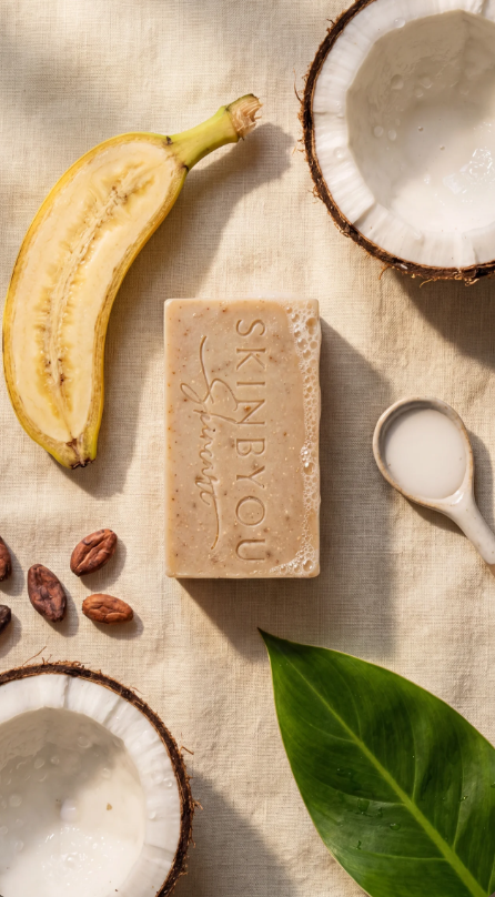 Inspiration Skinbyou Savon banane au lait de coco 160g