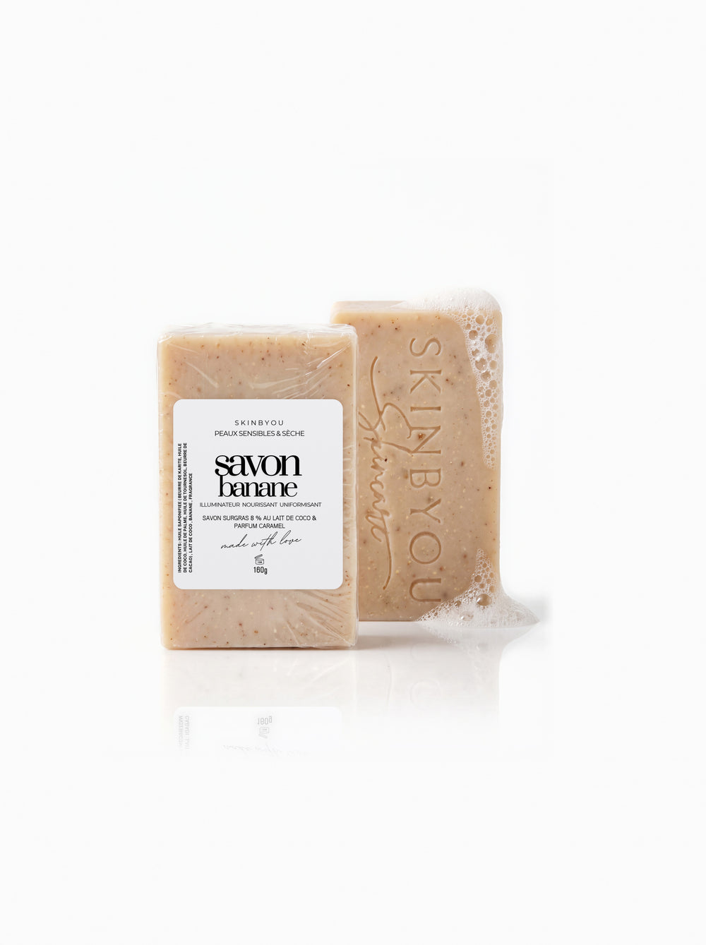 Savon banane au lait de coco 160g