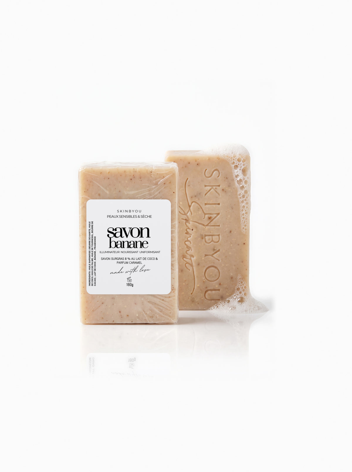 Savon banane au lait de coco 160g